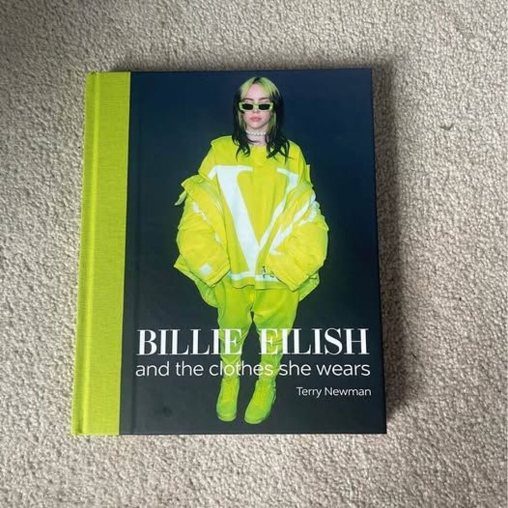 Billie Eilish and the clothes she wears Hardcover Book BIllie Eilish Collectible